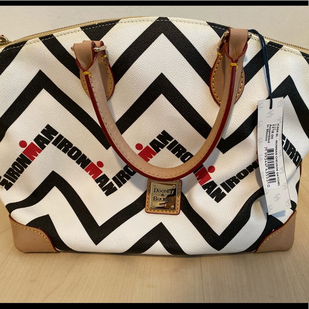 Dooney & Bourke Ironman Chevron Satchel